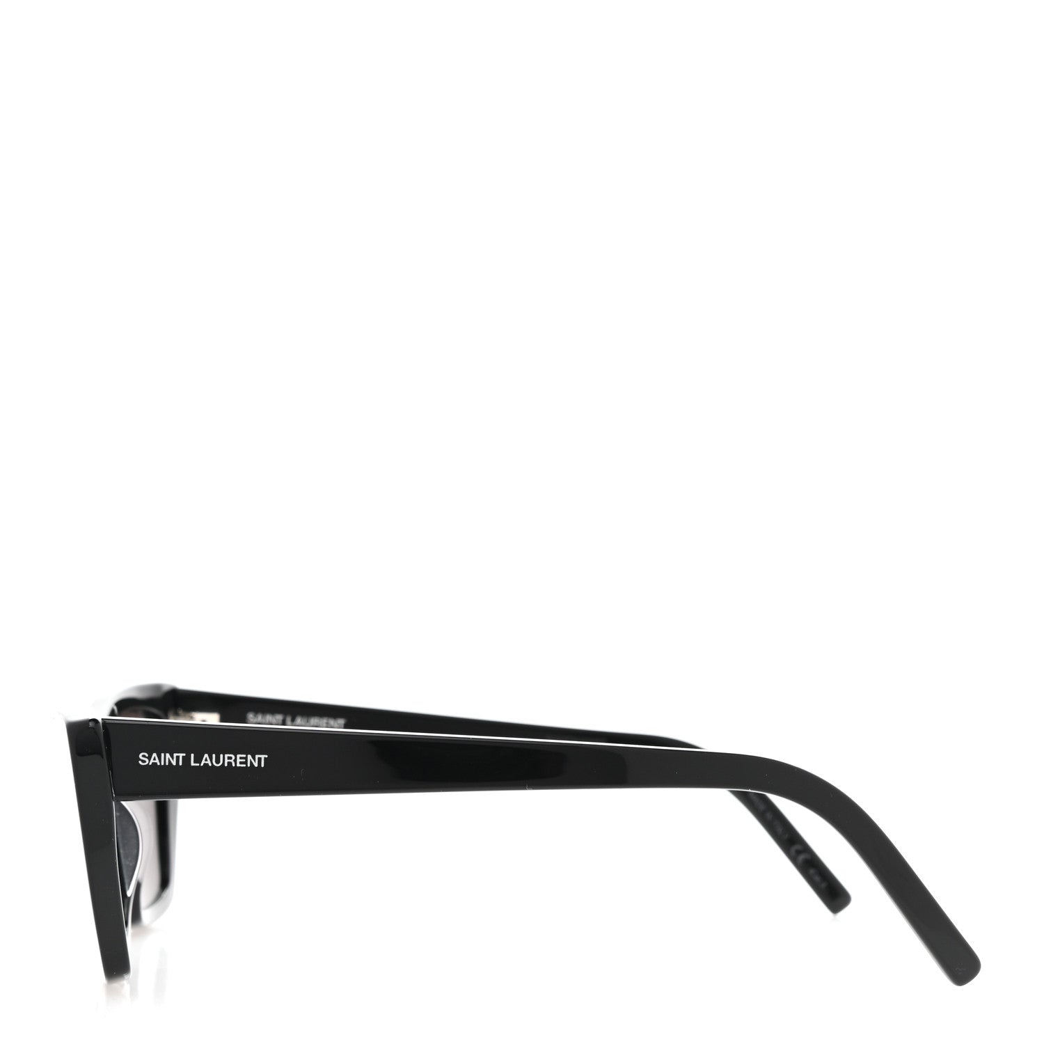 Saint Laurent Acetate Mica Cat Eye Sunglasses SL 276 Black 3 of 6