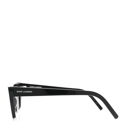 Saint Laurent Acetate Mica Cat Eye Sunglasses SL 276 Black 3 of 6