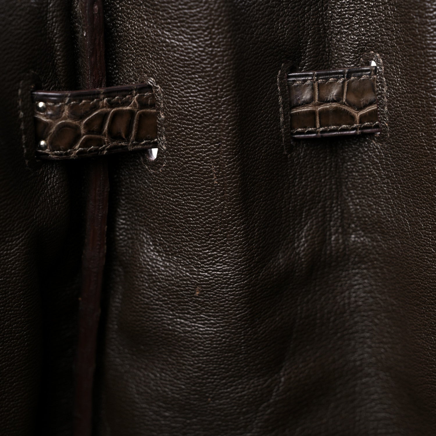 Hermes Matte Porosus Crocodile Birkin 35 12 of 14