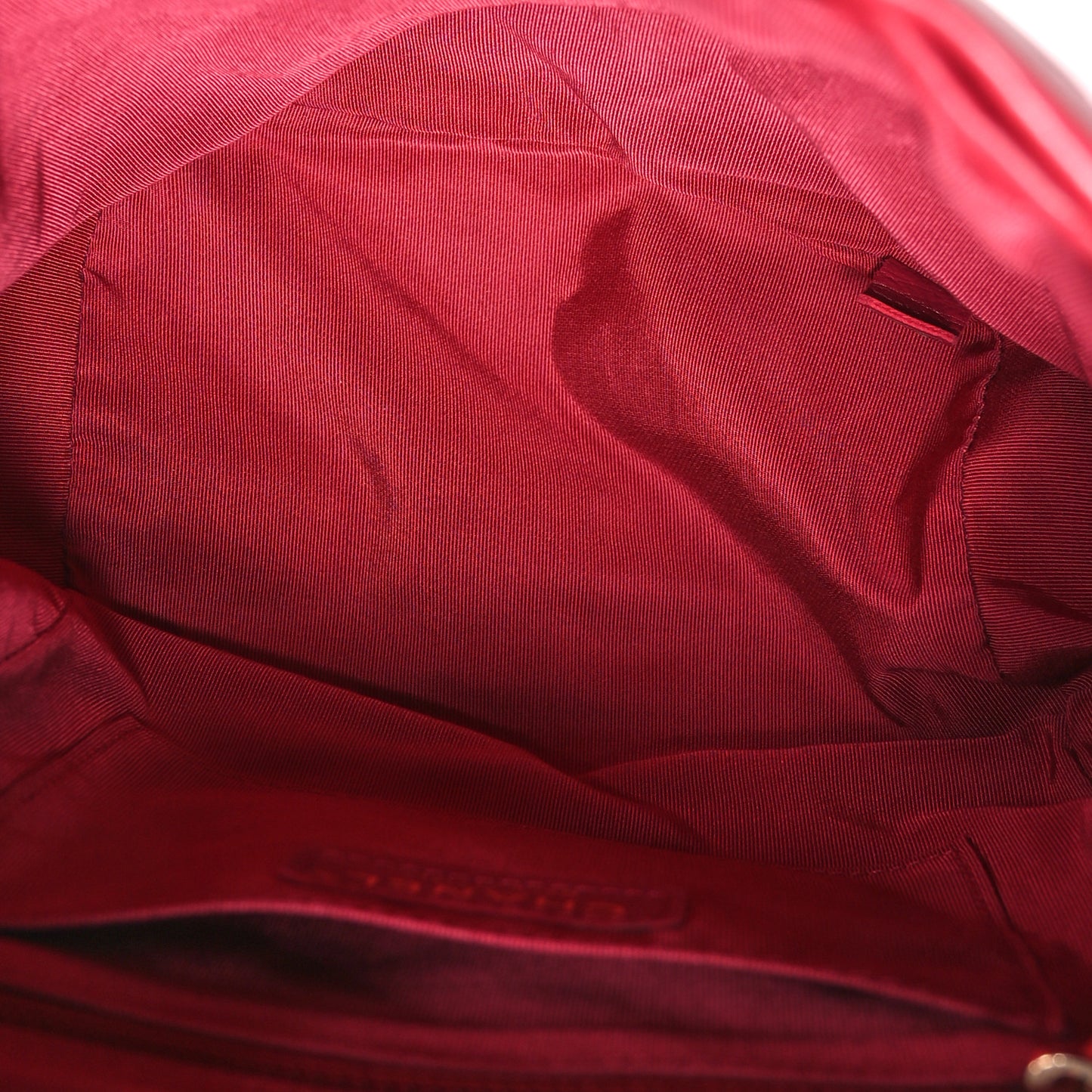 Lambskin Quilted Small Urban Spirit Backpack Red