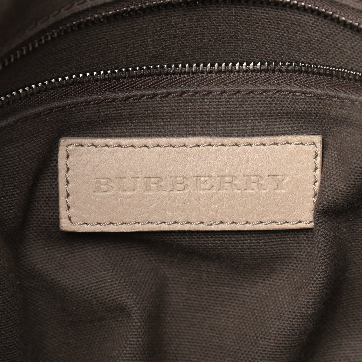 Burberry Smoked Check Satchel Trench 7 of 26