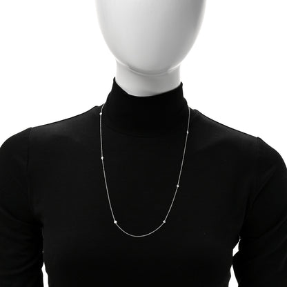Tiffany Platinum Diamond Elsa Peretti .51ctw Diamonds by the Yard Sprinkle Necklace 2 of 6