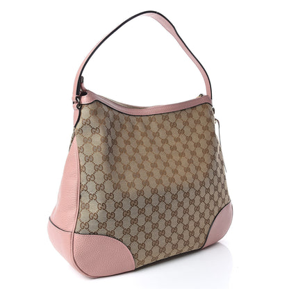 Gucci GG Monogram Large Margaux Hobo Beige Soft Pink 3 of 10