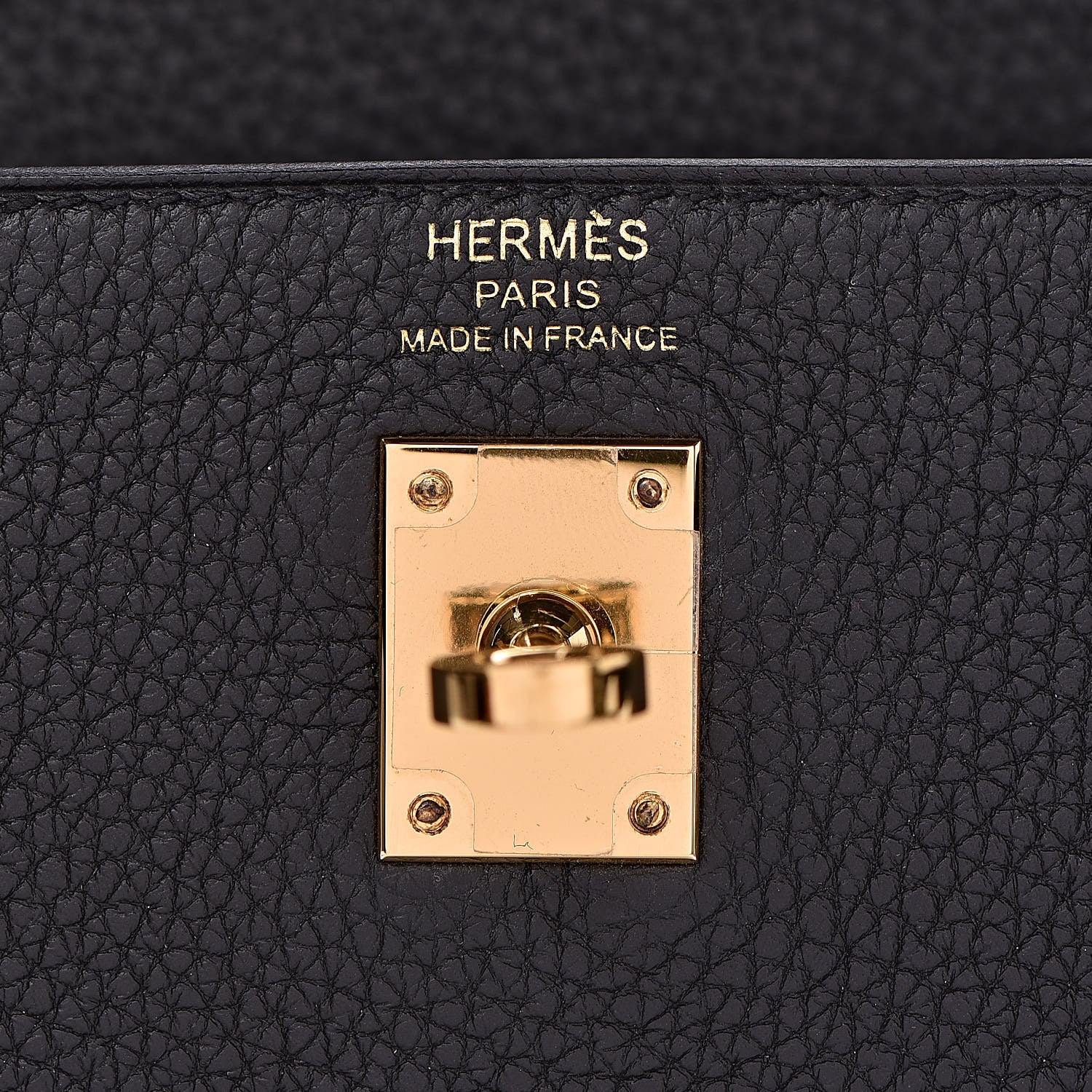Hermes Togo Kelly Retourne 25 Black 8 of 42