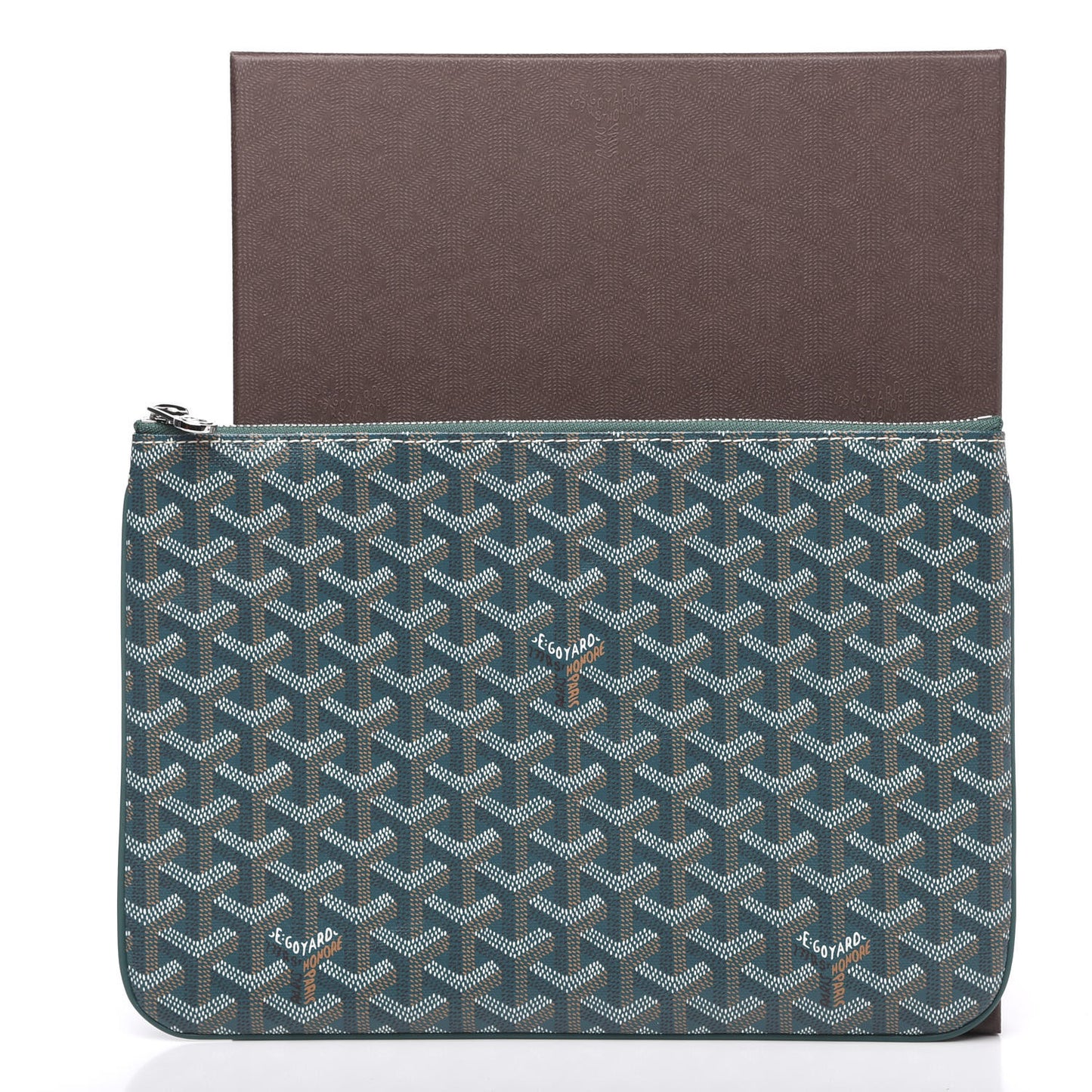 Goyardine Senat Pochette MM Green
