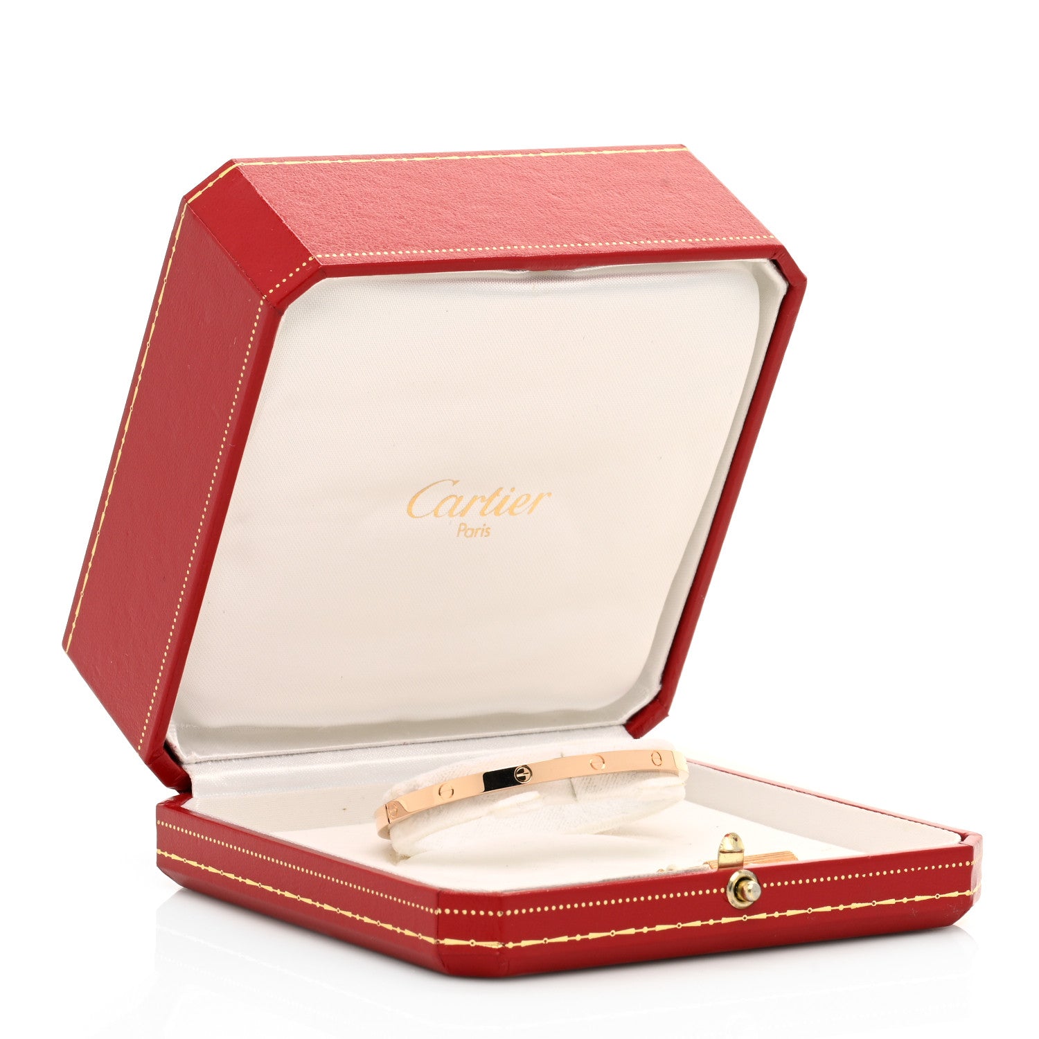 Cartier 18K Pink Gold Small LOVE Bracelet 16 5 of 5