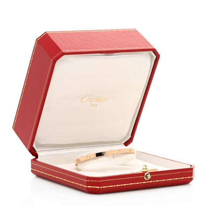 Cartier 18K Pink Gold Small LOVE Bracelet 16 5 of 5