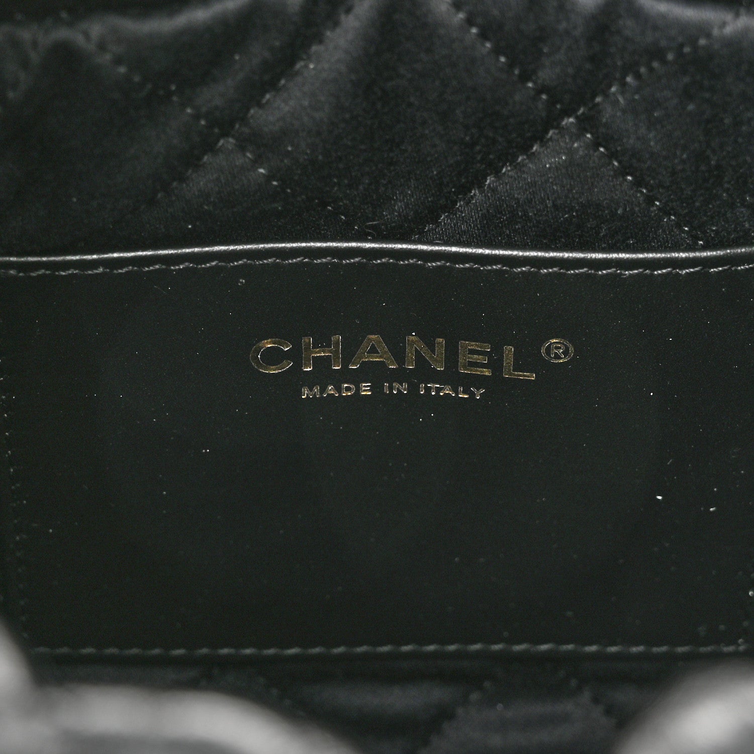 Chanel Shiny Crumpled Calfskin Quilted Pearl Mini Chanel 22 Black 6 of 10