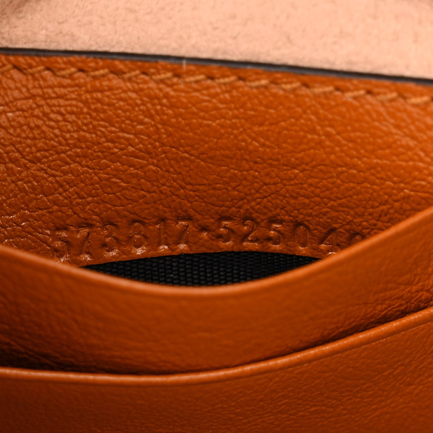 Vintage Effect Calfskin Matelasse Diagonal Mini Torchon GG Marmont 2.0 Bucket Bag Cognac
