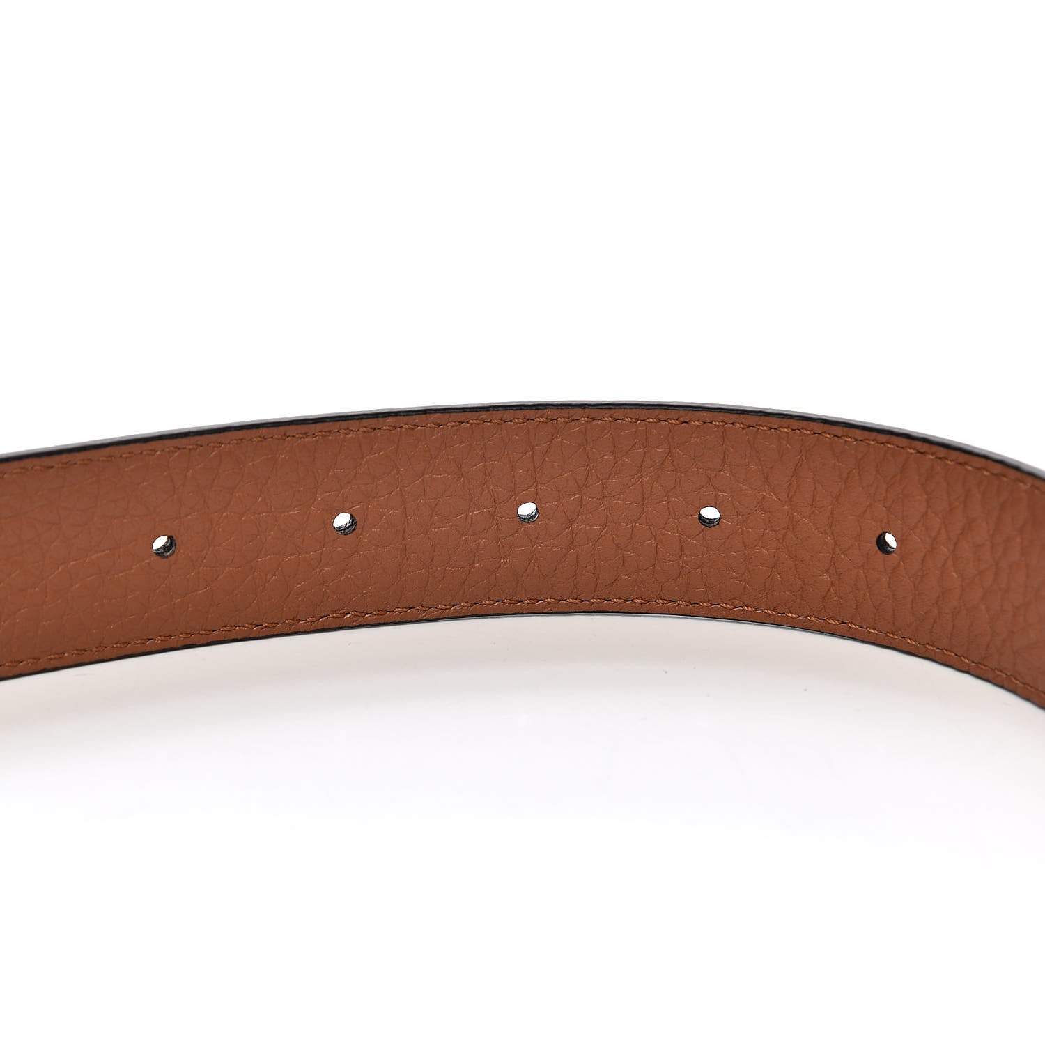 Louis Vuitton Taurillon Calfskin 30mm LV Initiales Reversible Belt 80 32 Black 6 of 7