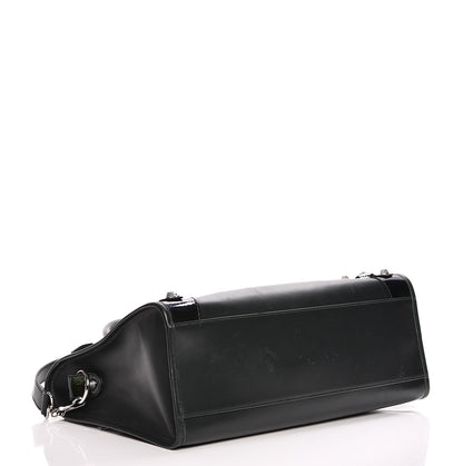Balenciaga Smooth Calfskin Metallic Patent Giant 12 Silver Hardware City Vert Poker Fonce 5 of 13