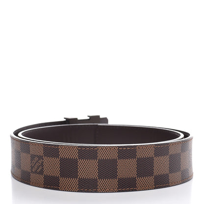 Louis Vuitton Damier Ebene 40mm LV Initiales Belt 90 36 3 of 9