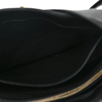Chanel Caviar Diamond Flap Shoulder Bag Black 12 of 12