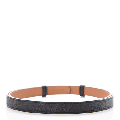Hermes Epsom Kelly Belt Black 3 of 7