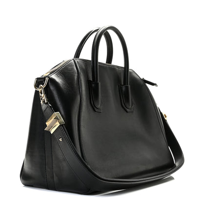 Givenchy Shiny Lord Calfskin Medium Antigona Black 2 of 12