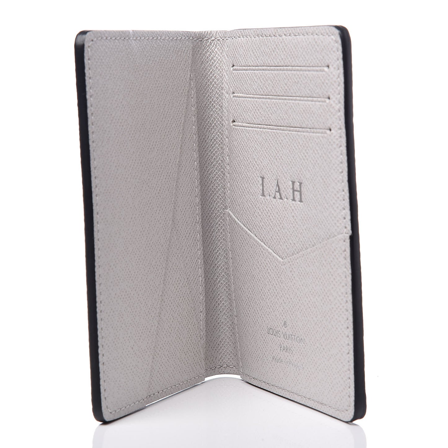 Monogram Pocket Organizer White
