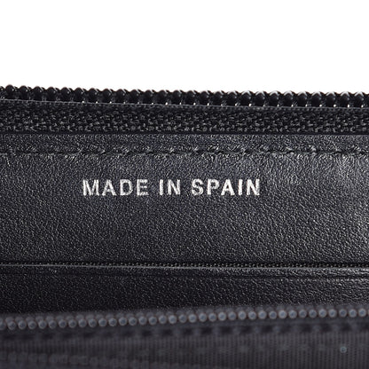 Chanel Caviar Quilted Small Boy Zip Around Wallet Black 7 of 9
