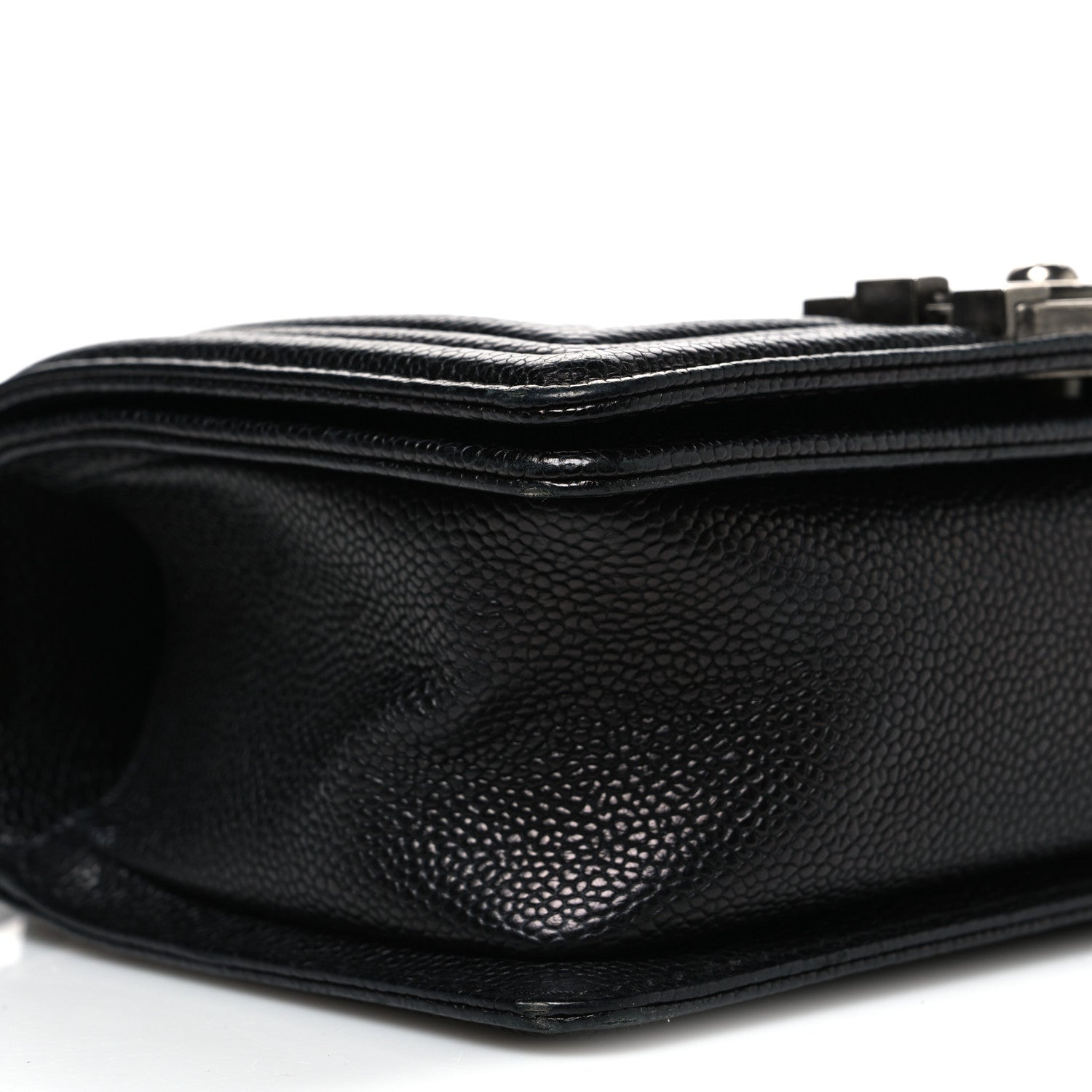 Chanel Caviar Quilted Small Boy Flap Black 9 of 10