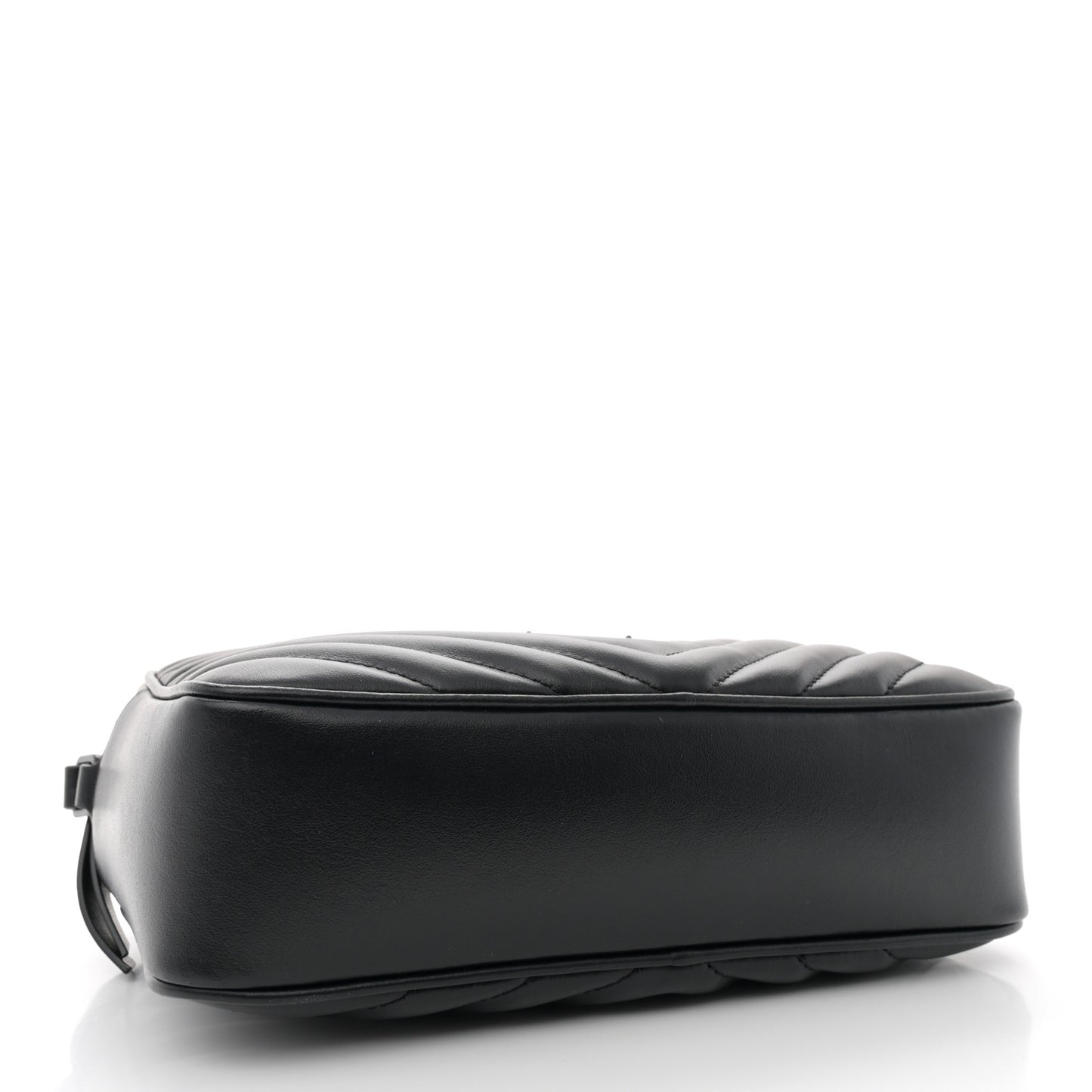 Calfskin Matelasse Monogram Monochrome Lou Camera Bag Black