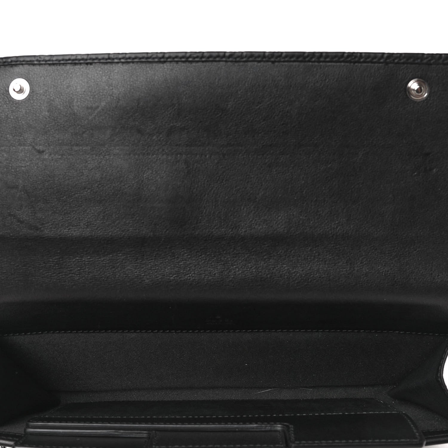 Gucci Microguccissima Travel Organizer Flap Wallet Black 4 of 5