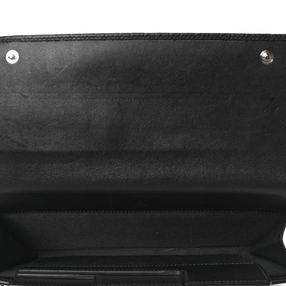 Gucci Microguccissima Travel Organizer Flap Wallet Black 4 of 5