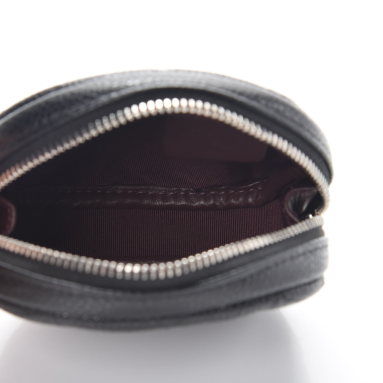 Chanel Caviar Quilted Zip Around Classic Coin Purse Black 5 of 7