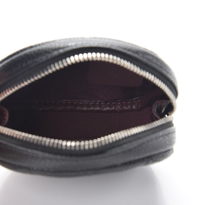 Chanel Caviar Quilted Zip Around Classic Coin Purse Black 5 of 7