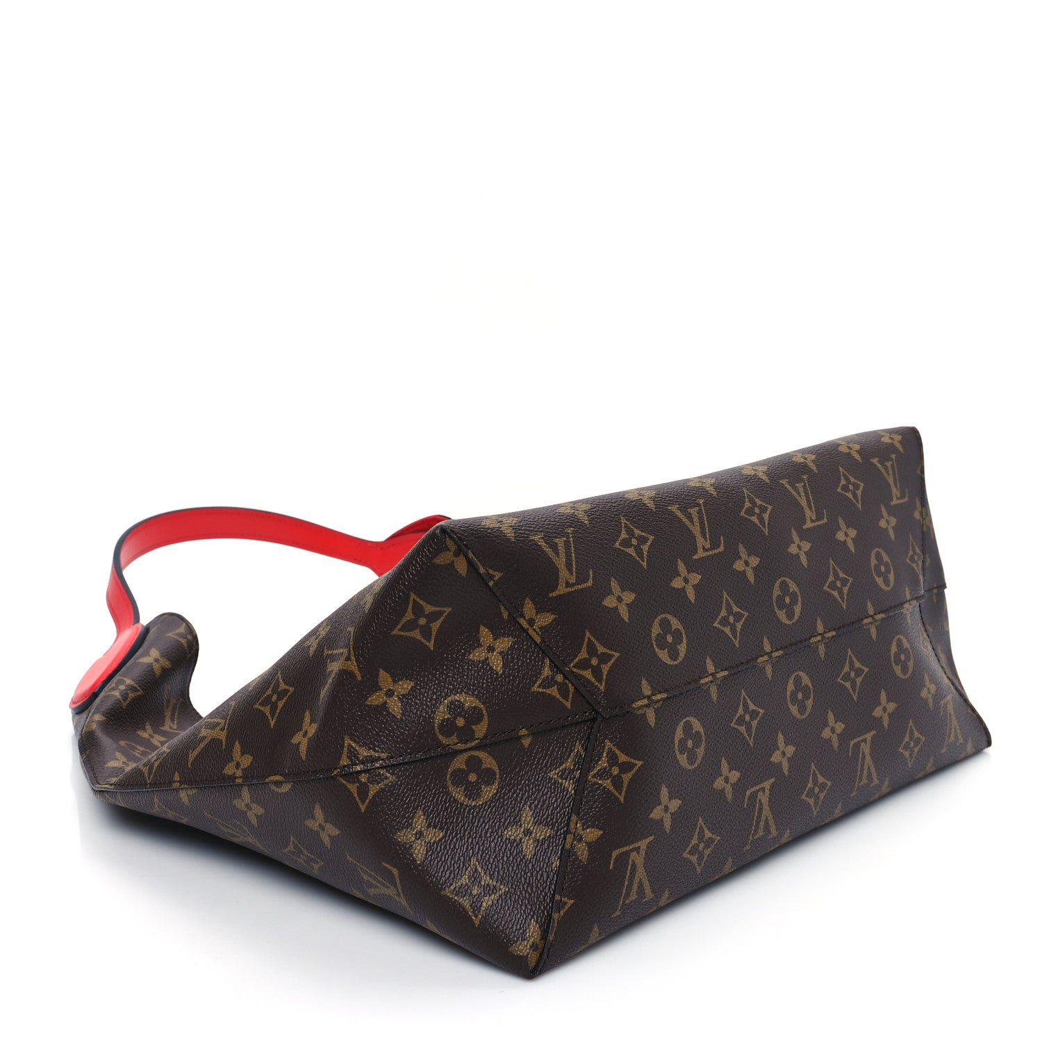 Louis Vuitton Monogram Flower Hobo Coquelicot 4 of 9