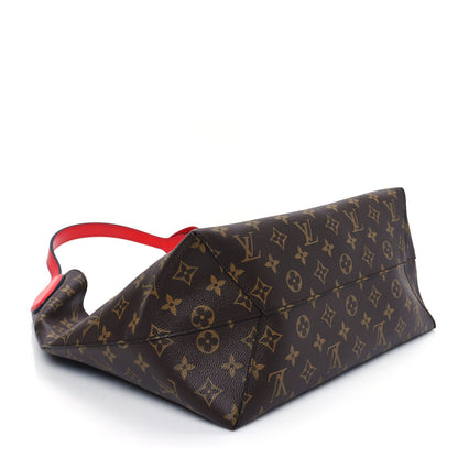 Louis Vuitton Monogram Flower Hobo Coquelicot 4 of 9