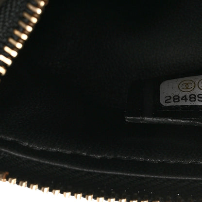 Chanel Velvet Lambskin 31 Pouch Black 7 of 8