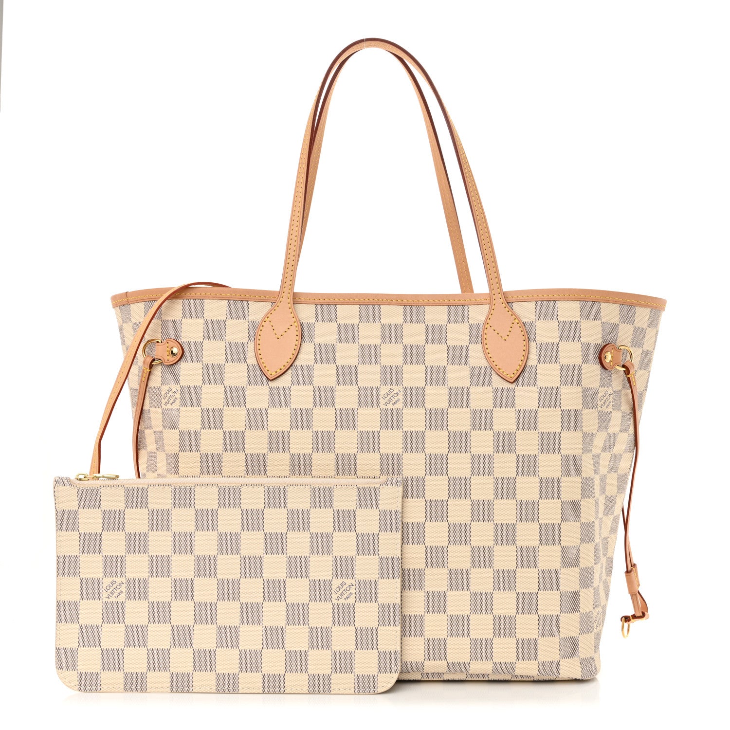 Louis Vuitton Damier Azur Neo Neverfull MM 3 of 10