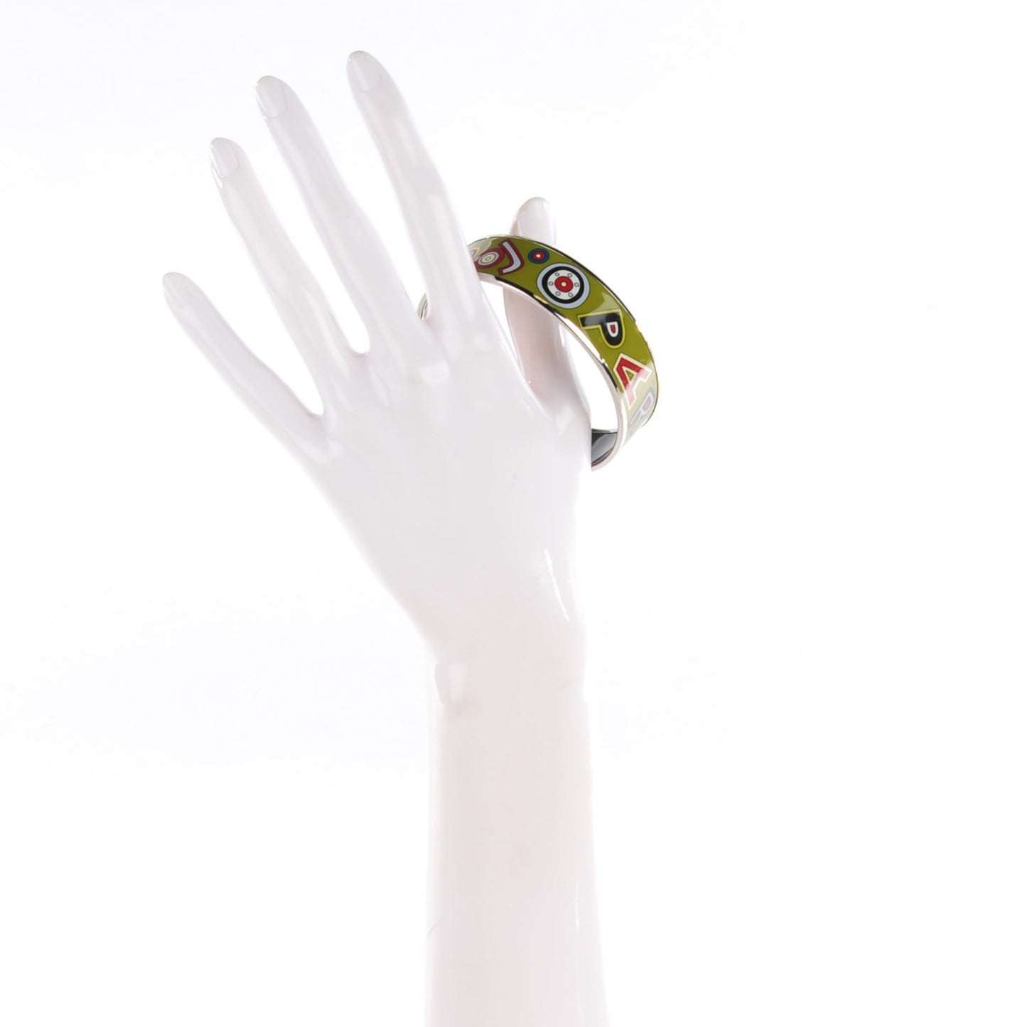 Enamel Printed Tohu Bohu Wide Bracelet 70