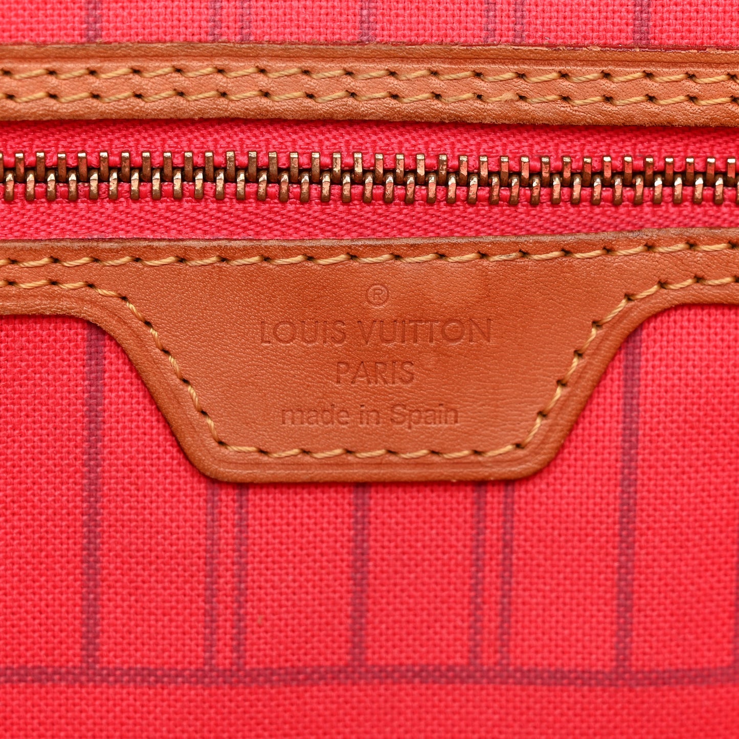 Monogram V Neverfull MM Grenade
