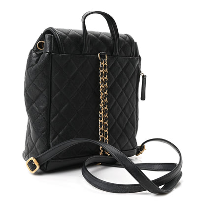 Chanel Caviar Quilted Filigree Backpack Black 2 of 9