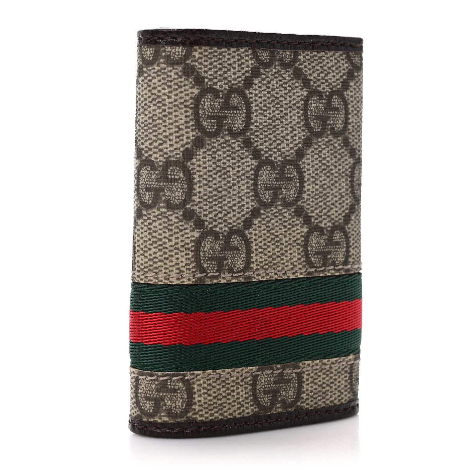 Gucci GG Supreme Monogram Web 6 Key Holder Case 3 of 8