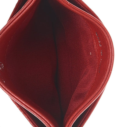 Chanel Lizard Card Holder Red 5 of 14