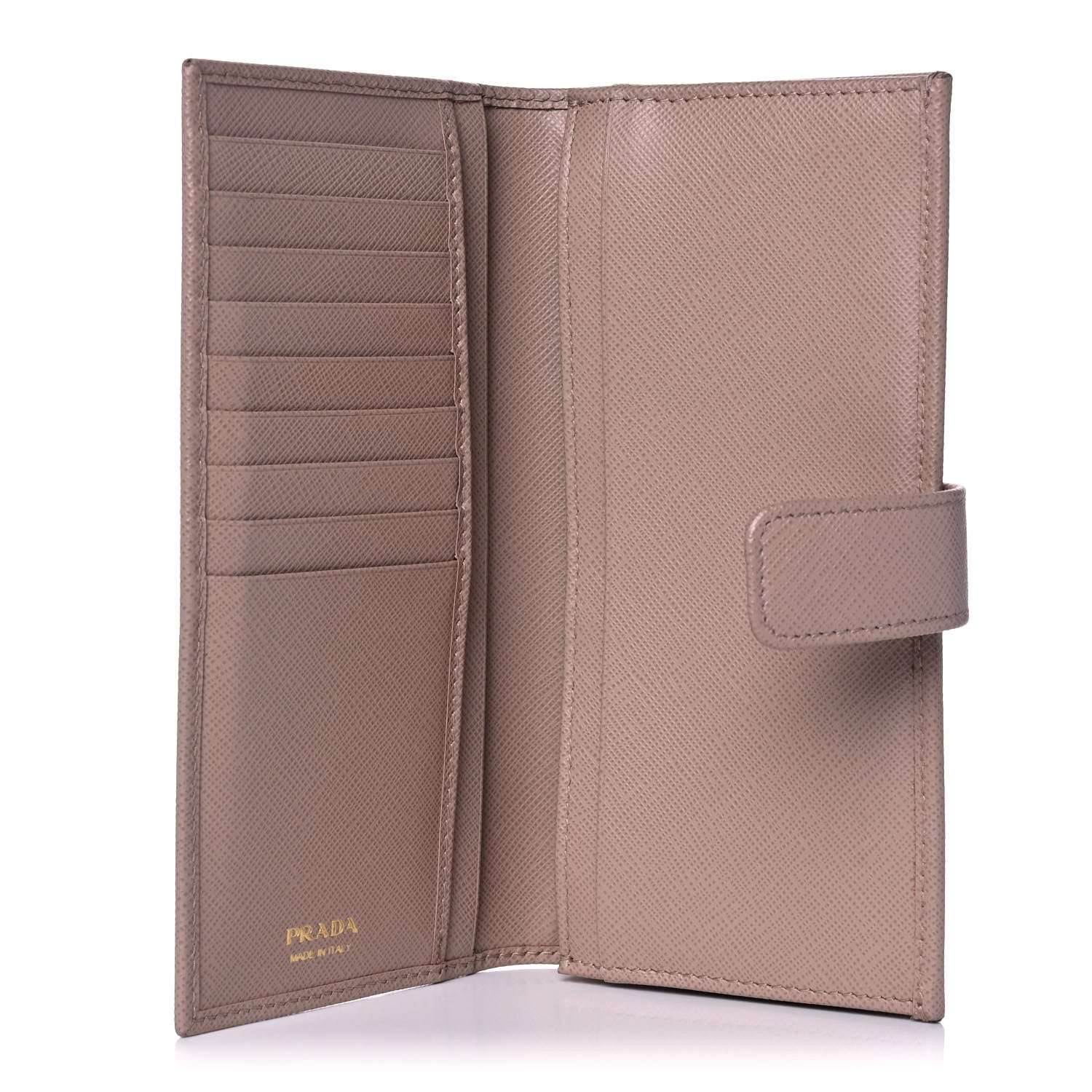 Prada Saffiano Colour Continental Flap Wallet Cammeo 5 of 10