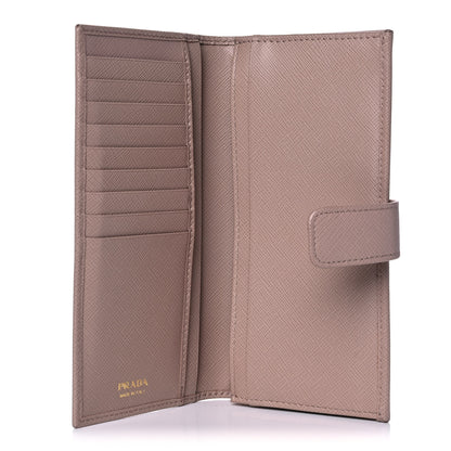 Prada Saffiano Colour Continental Flap Wallet Cammeo 5 of 10