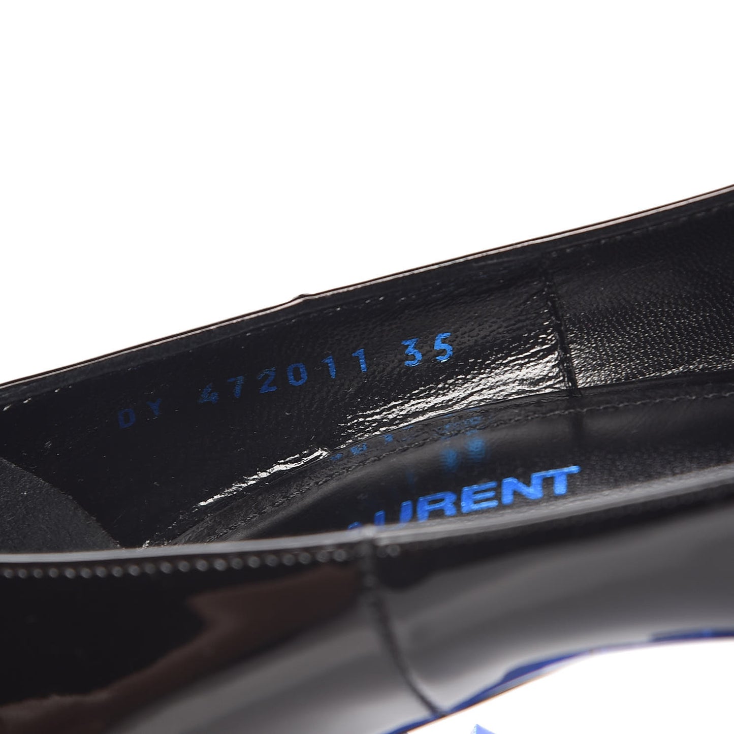 Patent Opyum 110 Pumps 35 Black Blue