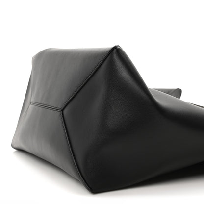 Loewe Shiny Calfskin Large Puzzle Fold Tote Black 9 of 9