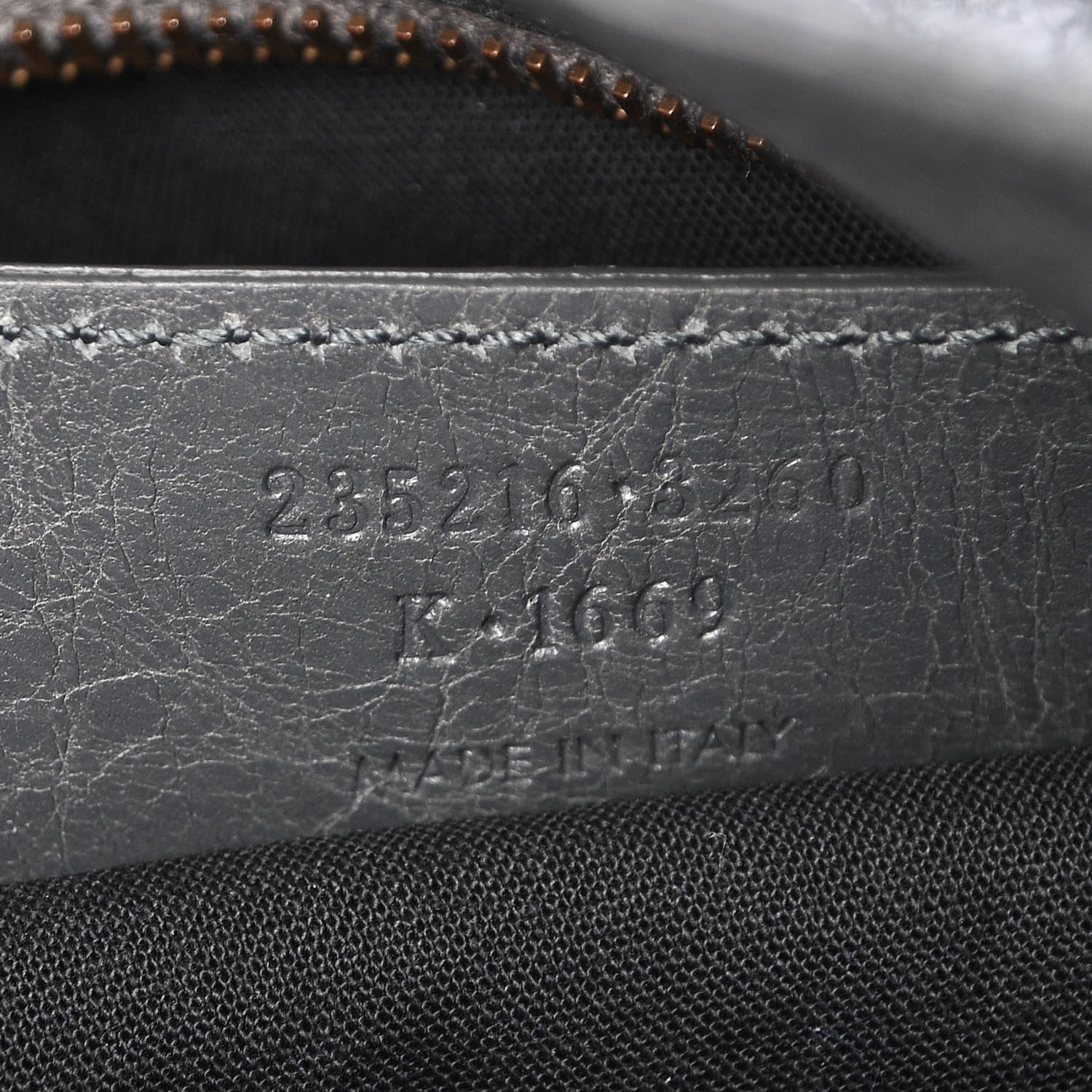 Balenciaga Agneau Classic Hardware Velo Gris Tarmac 8 of 8