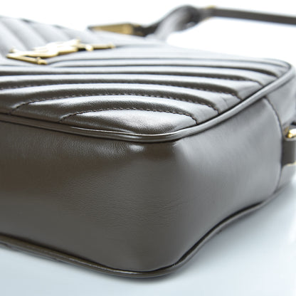 Saint Laurent Calfskin Matelasse Monogram Lou Camera Bag Faggio 9 of 9