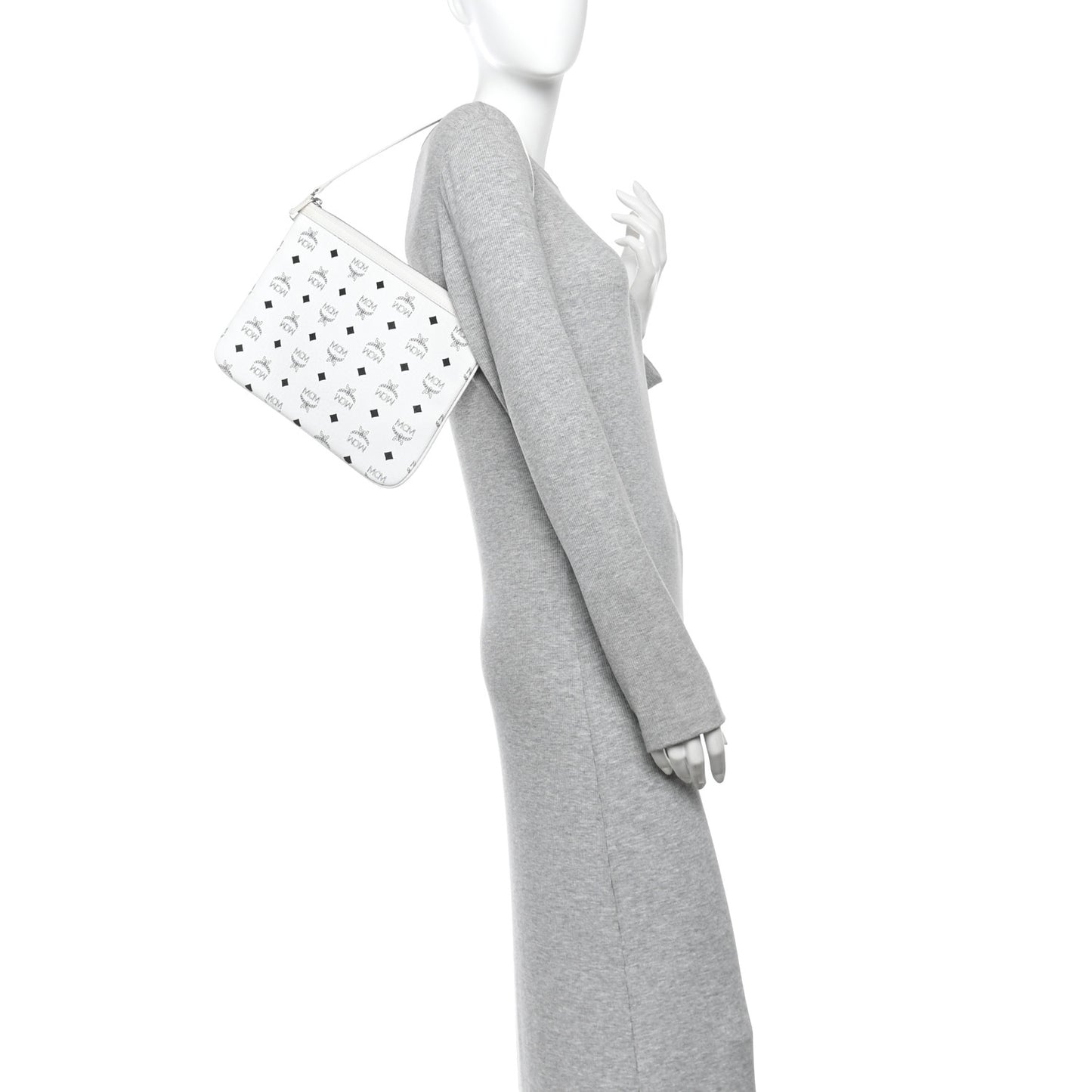 Visetos Liz Shopper Tote Pouch White