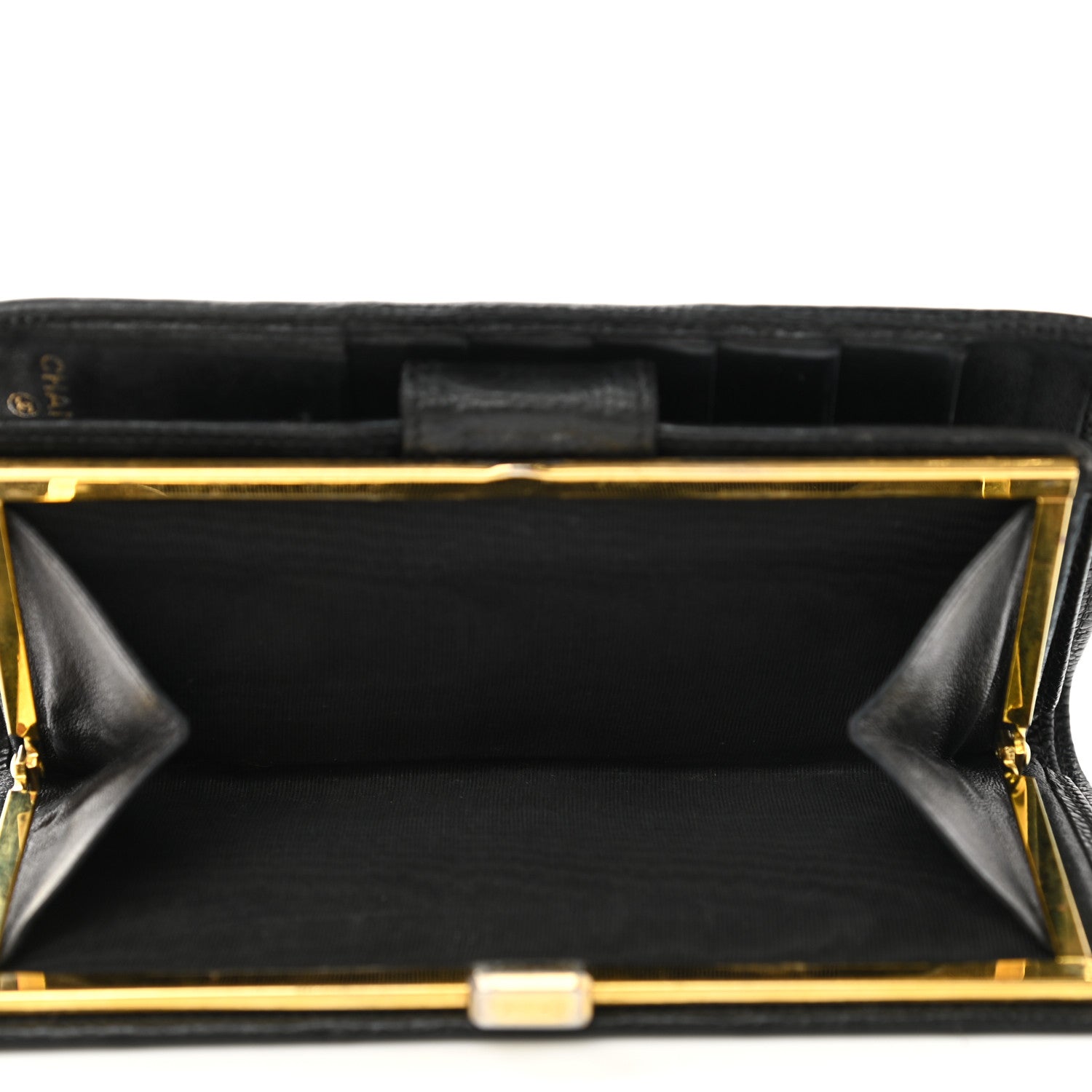 Chanel Caviar Stitched French Wallet Black 6 of 11