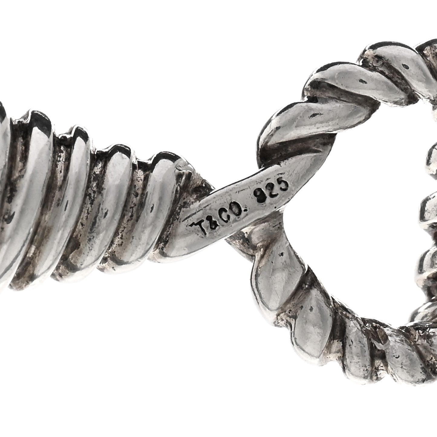 Sterling Silver Hematite Torsade Multi Strand Bead Necklace