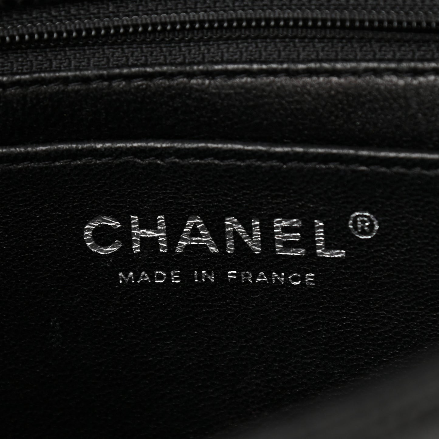 Caviar Quilted Mini Square Flap Black