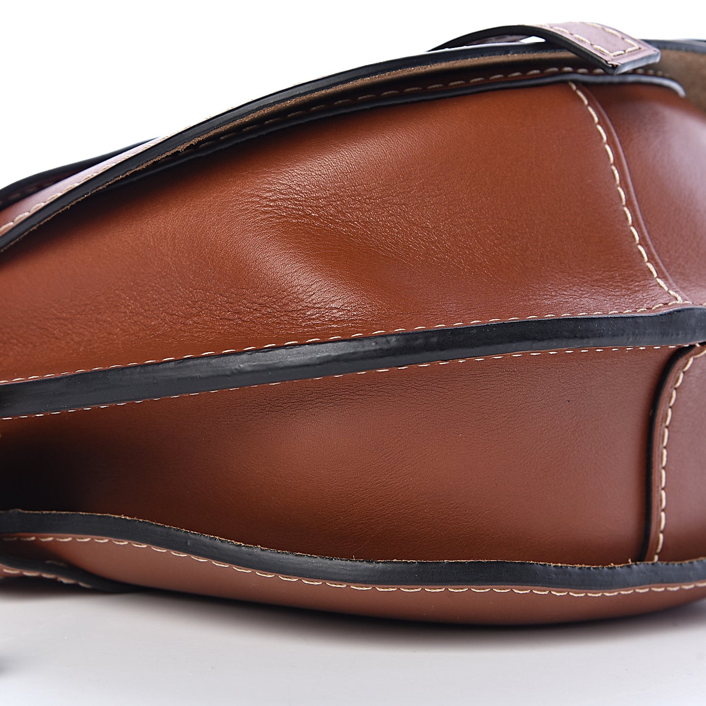 Calfskin Small Gate Crossbody Bag Rust