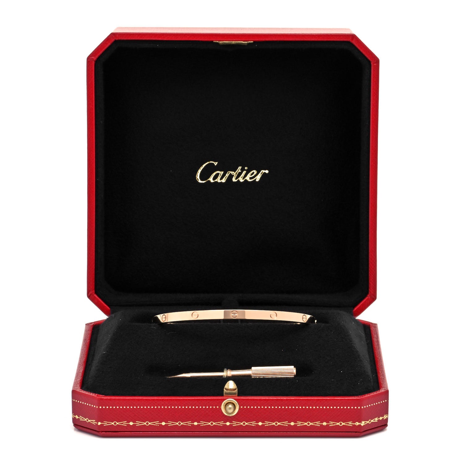 Cartier 18K Pink Gold Small LOVE Bracelet 18 6 of 7