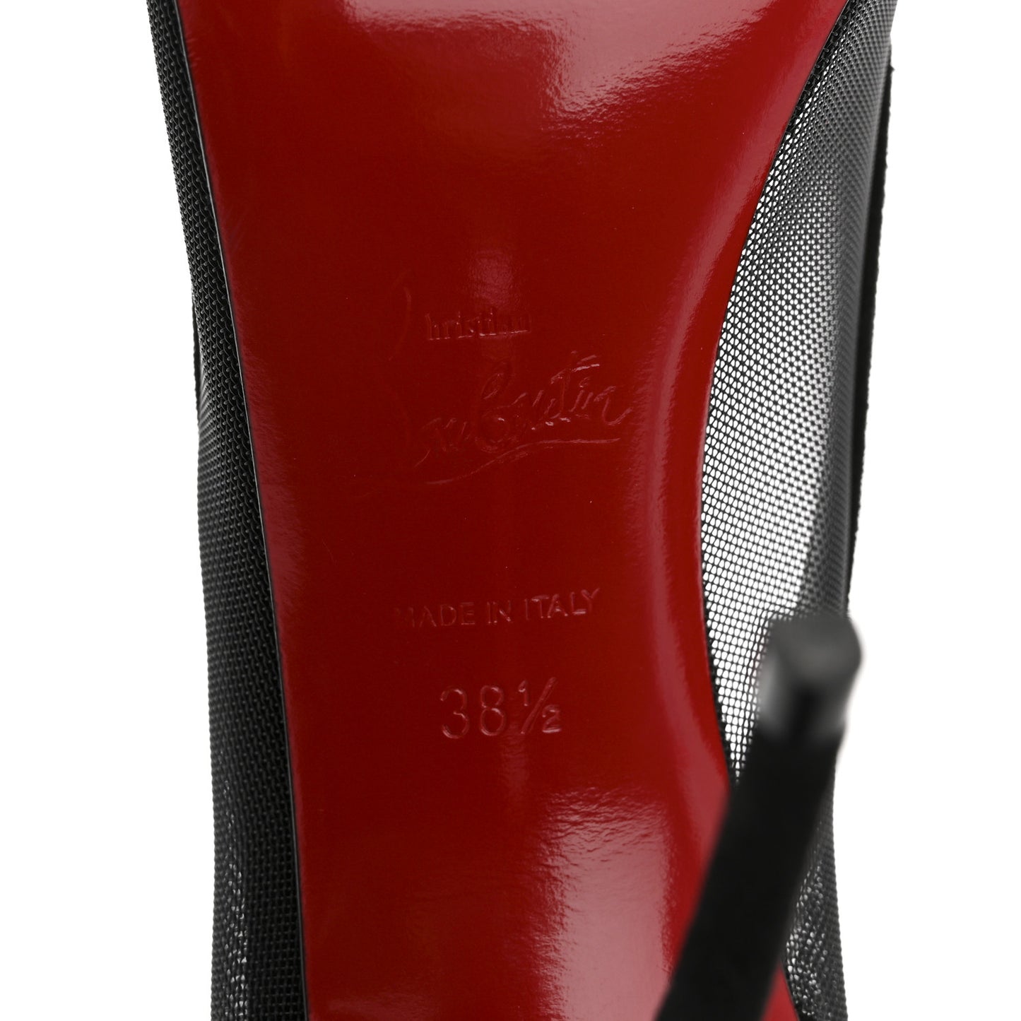 Veau Velours Rete Galativi 100 Pumps 38.5 Black
