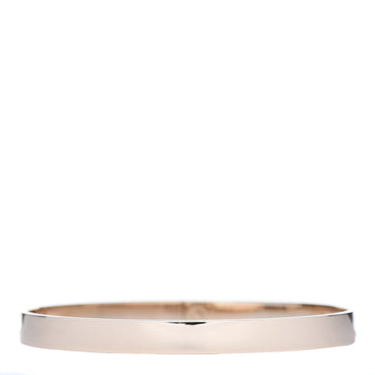 Hermes 18K Rose Gold Diamond PM Kelly Pave Bracelet SH 3 of 6